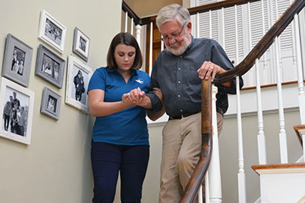 VA Elderly Caregiver Helps Prevent Falls in Chapel Hill, NC