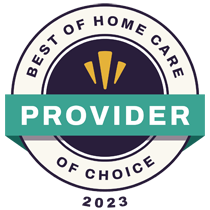 2023 Best Home Care Provider of Choice Award Logo