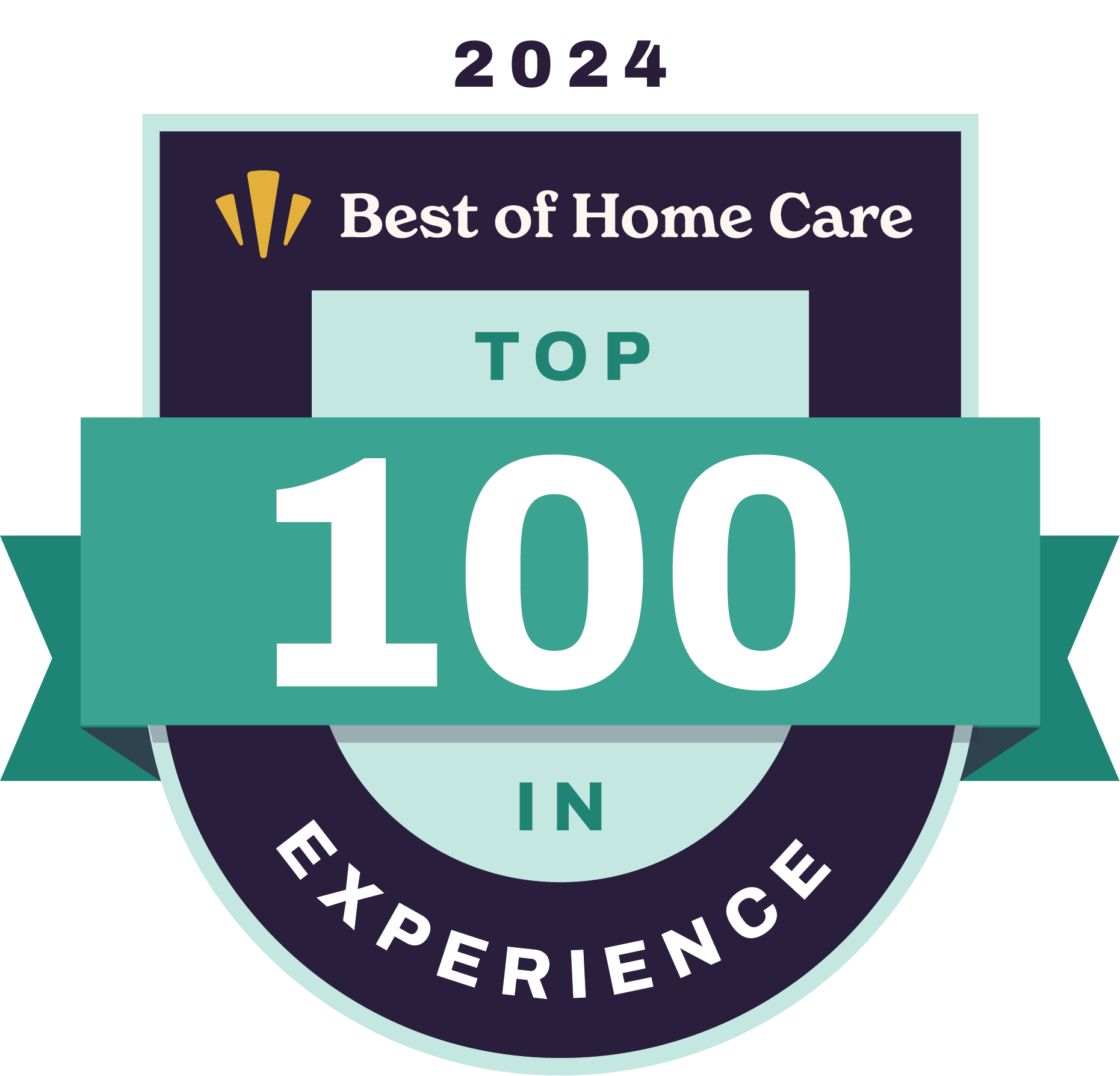 Top 100 in Experience 2024 logo