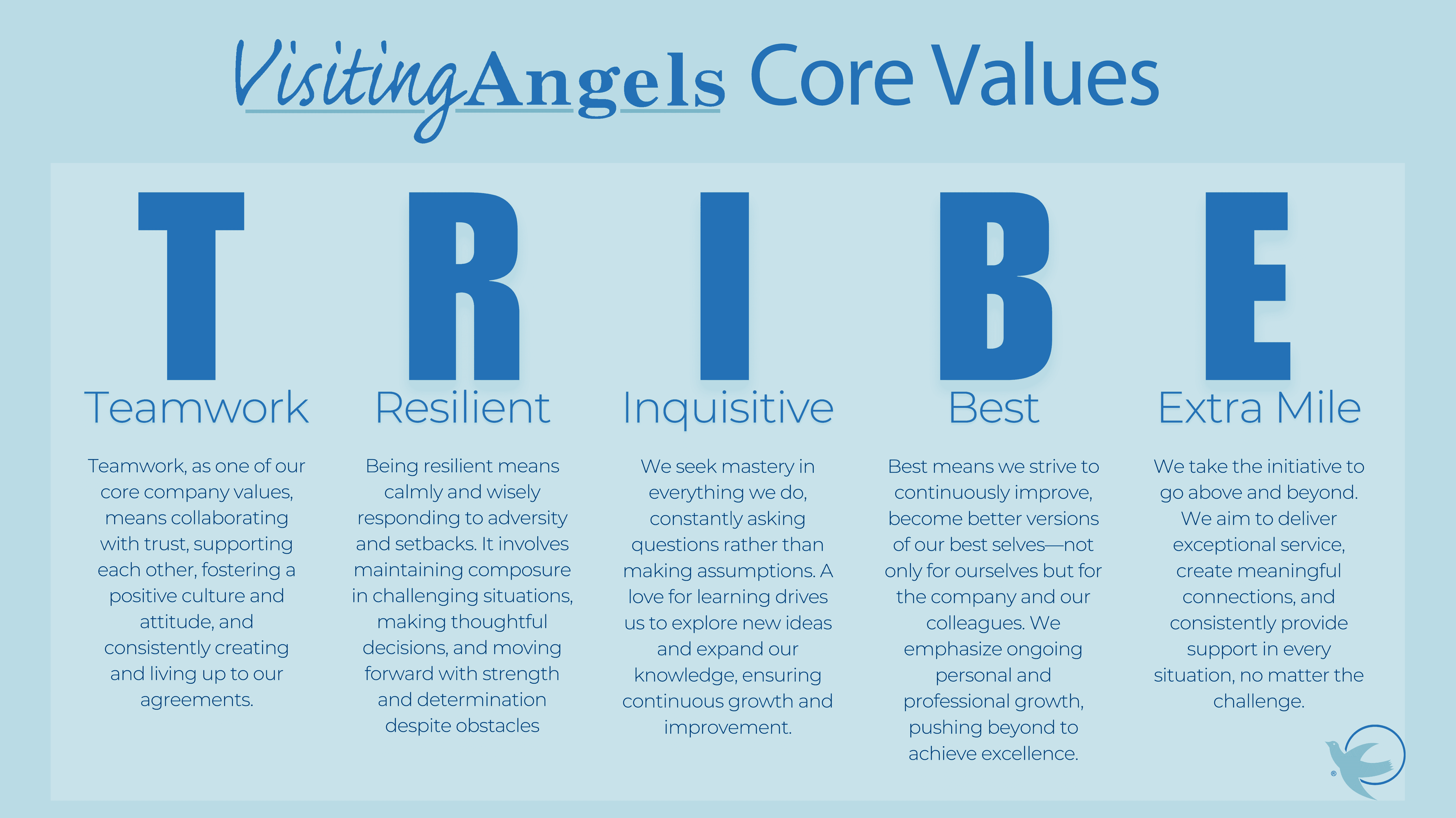 Visiting Angels Core Values