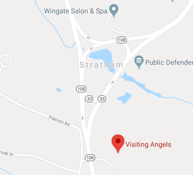 Visiting Angels of Stratham Map