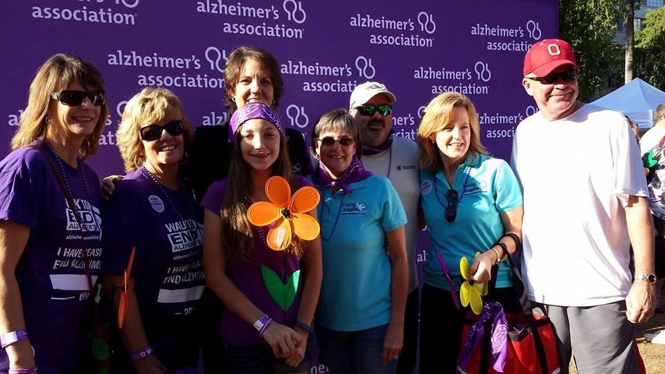 Group Picture Alzheimer's Walk