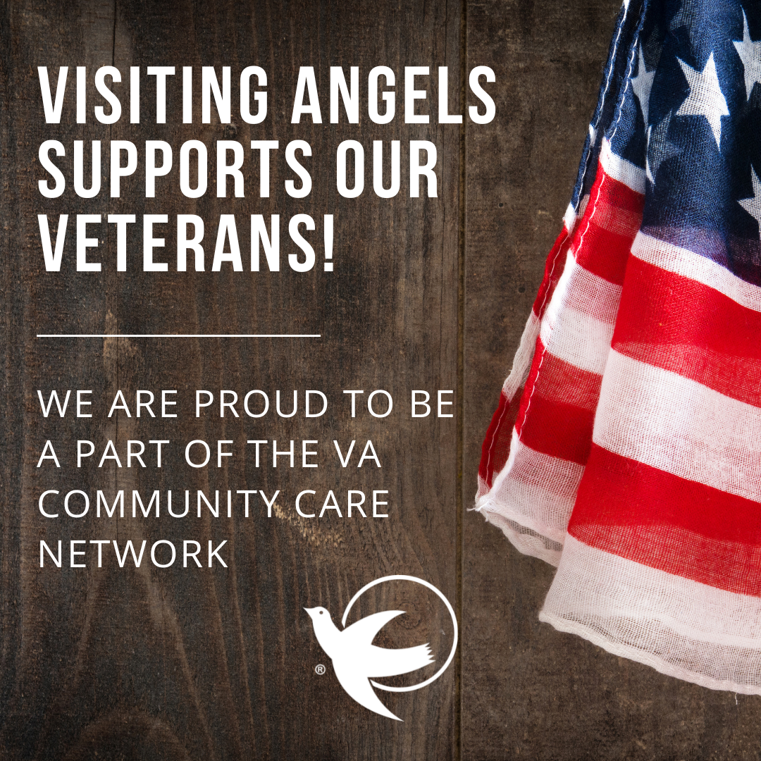 Home care for veterans graphic
