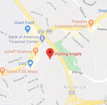 Visiting Angels Hyattsville Map