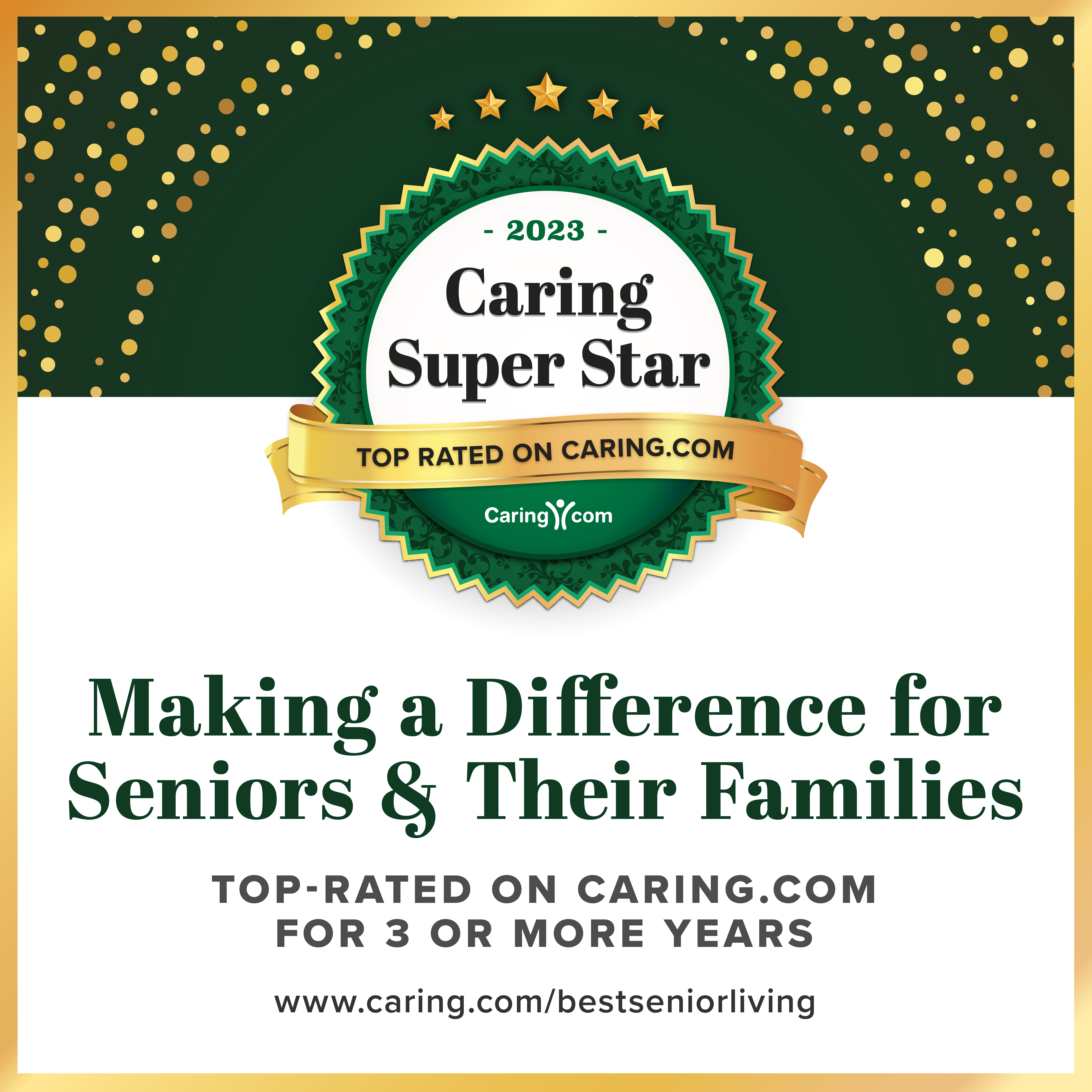 home care caring star award 2023