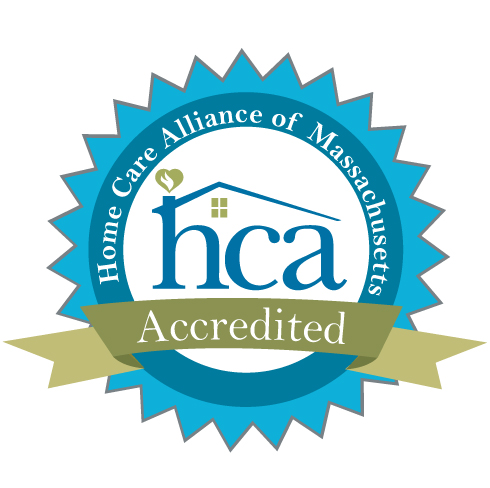 Home care agency accredited by Home Care Alliance of Massachusetts