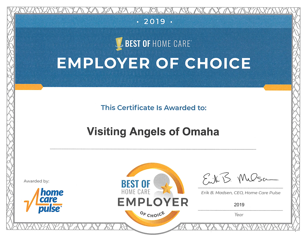 Best of Home Care Award Winner Omaha