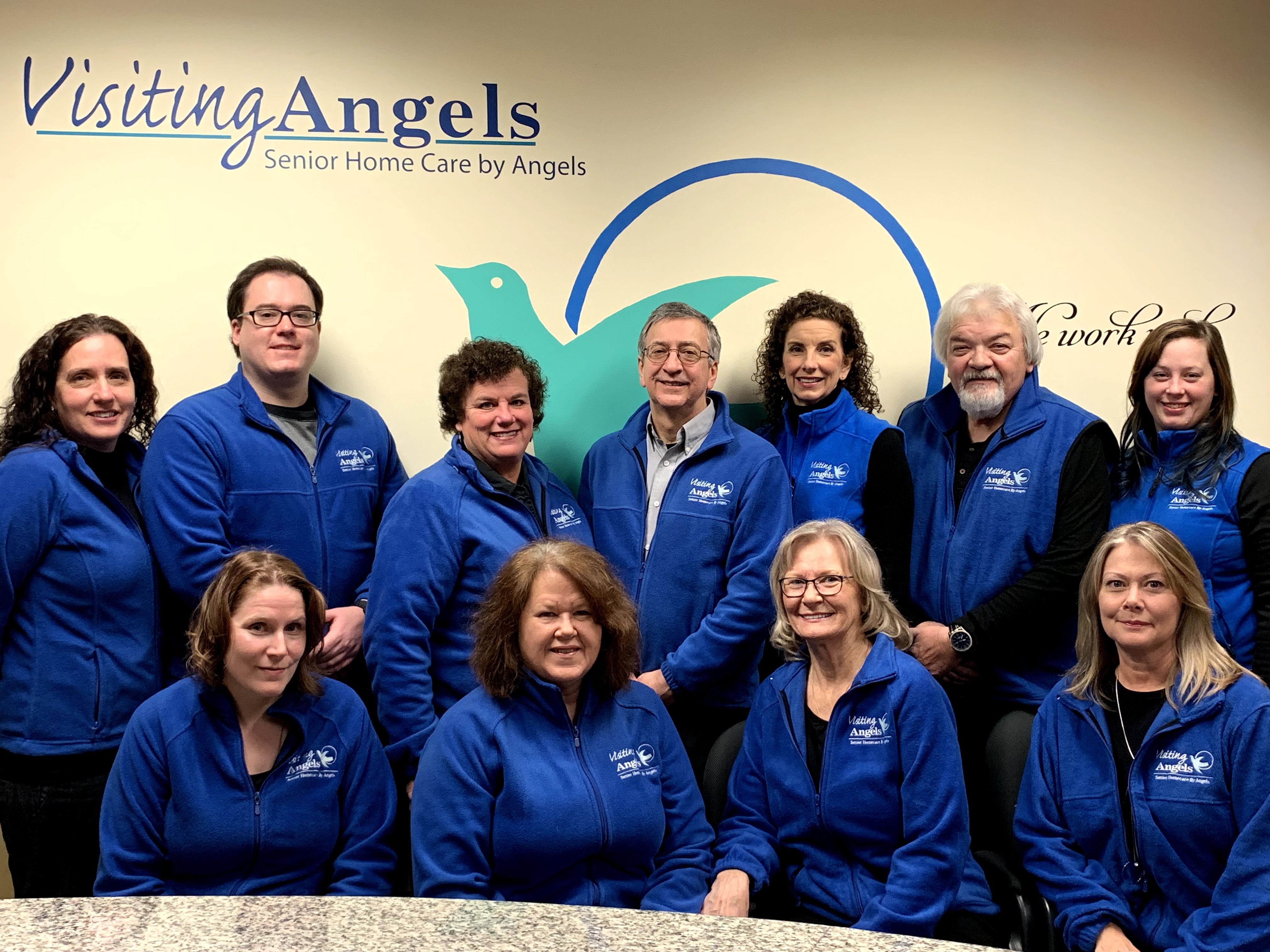 Visiting Angels Rochester team photo