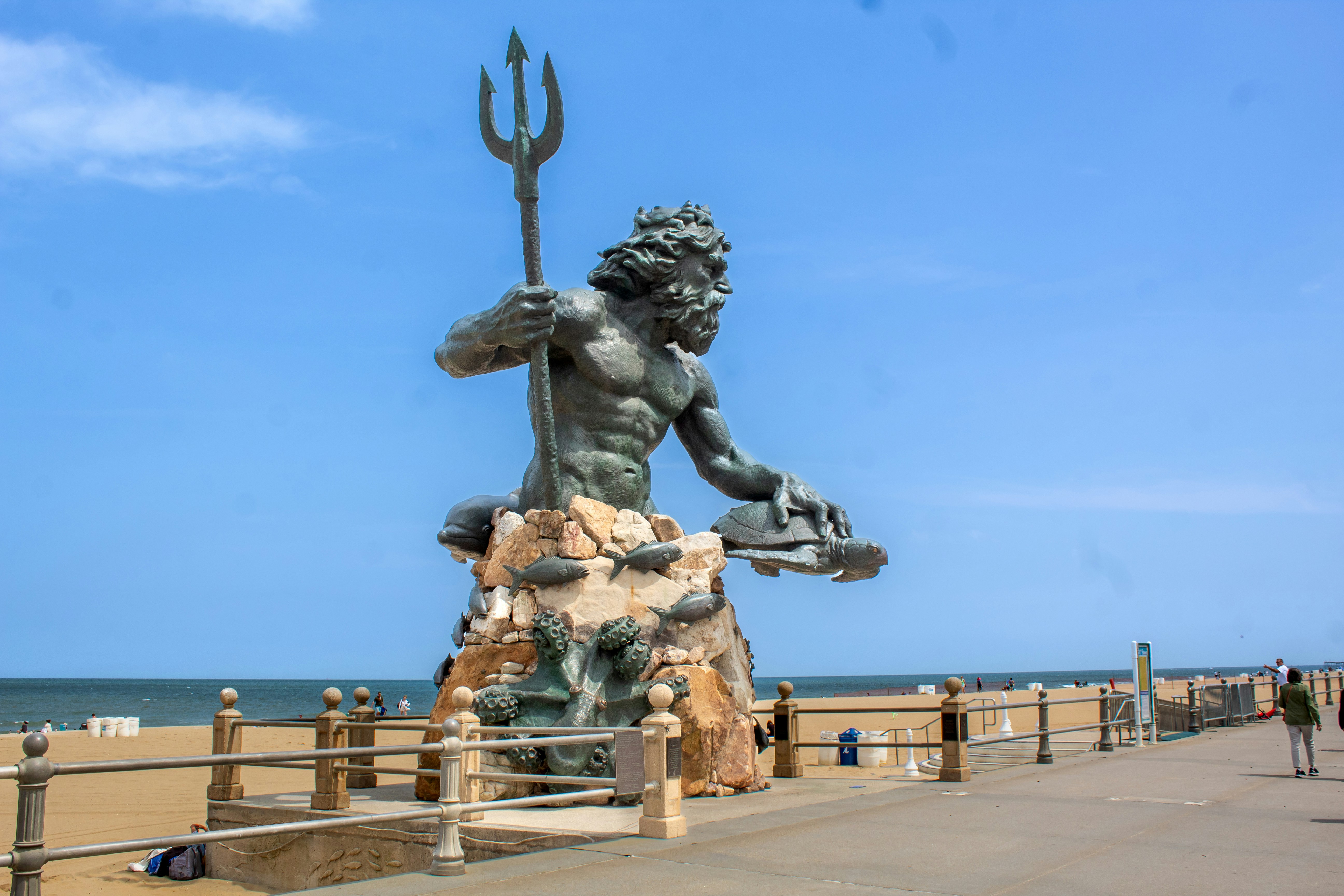 King Neptune statue photo by Jeff McLain