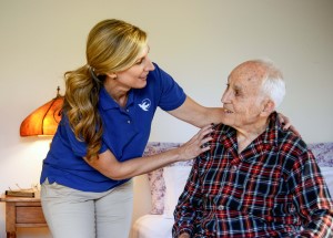 provider of senior care in Springfield MA with patient